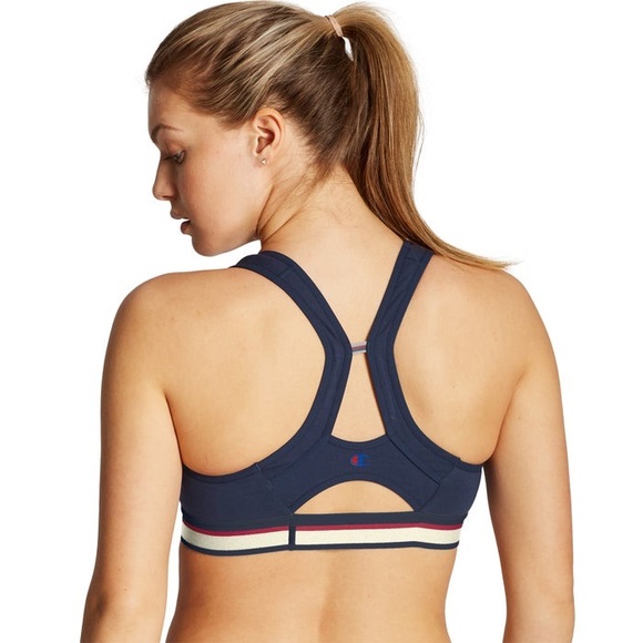 NWT Champion The Authentic Script Logo Sports Bra - Picture 3 of 3